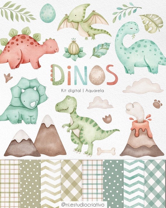 Scrib Dino Dice, PDF, Dinossauros