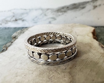 Stacking Ring Set | Sterling Silver Stackable Rings