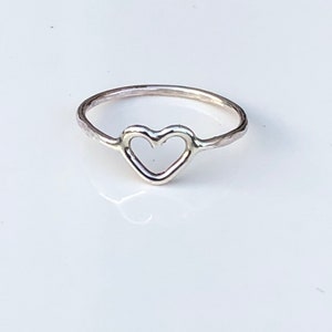 Sterling Silver Heart Ring