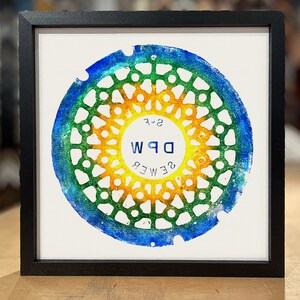 San Francisco Manhole Cover Print