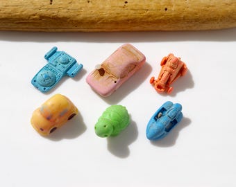 RARE / Japanese Sea Figures / 100% Surf-Tumbled / Beach Finds / For BeachFinds Collection  #V-26