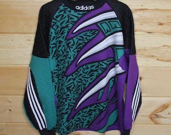 vintage blue adidas sweatshirt