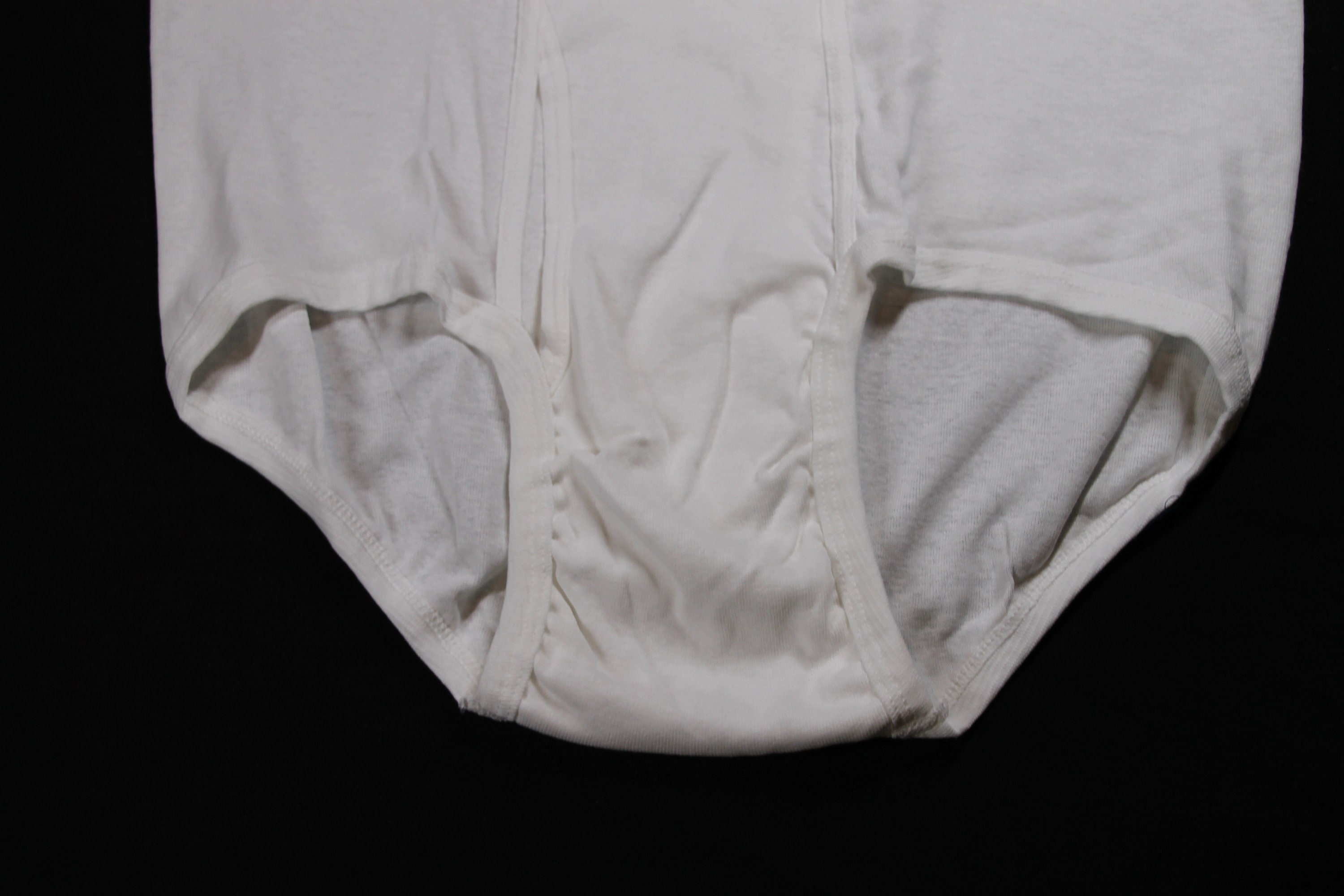 Vintage 1994 Hanes Her Way Womens White Cotton Briefs Size 8