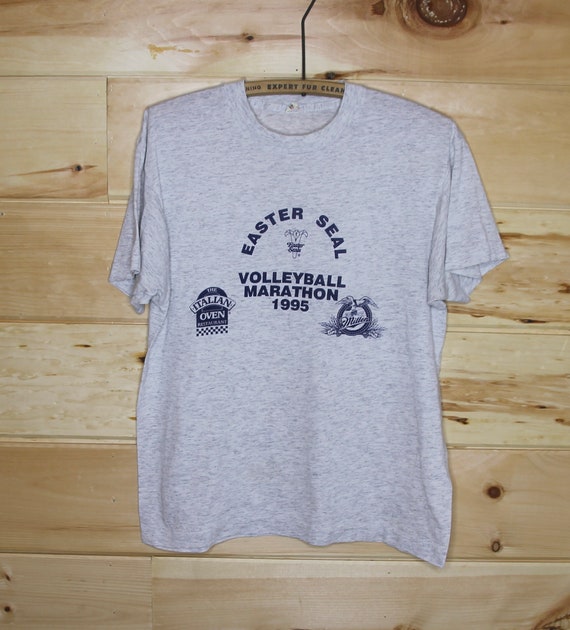 Vintage Easter Seal Volleyball Marathon 1995 Singl