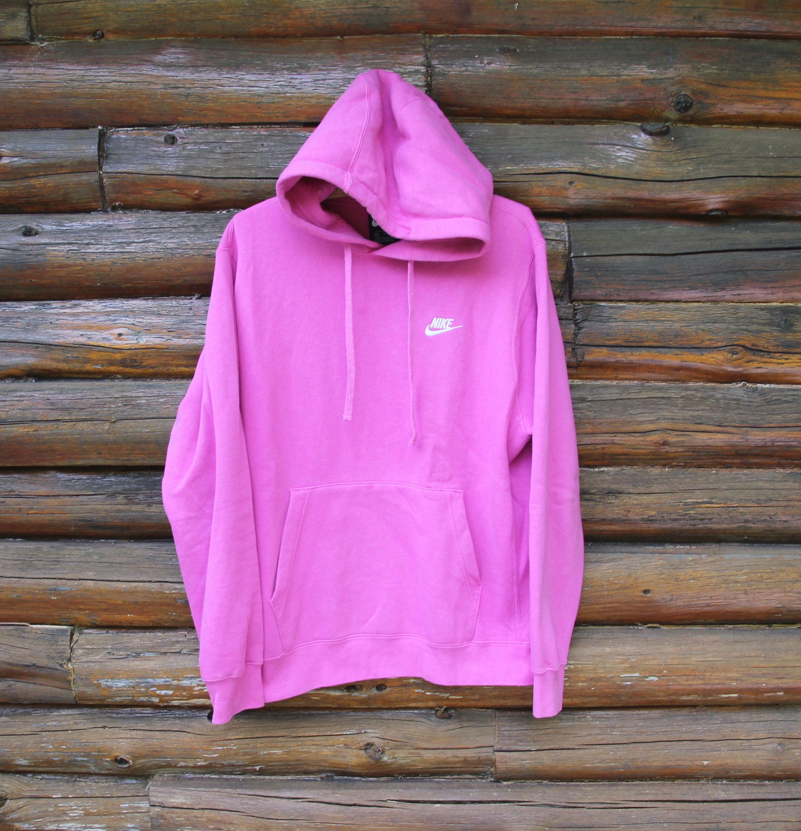 bright pink nike jumper