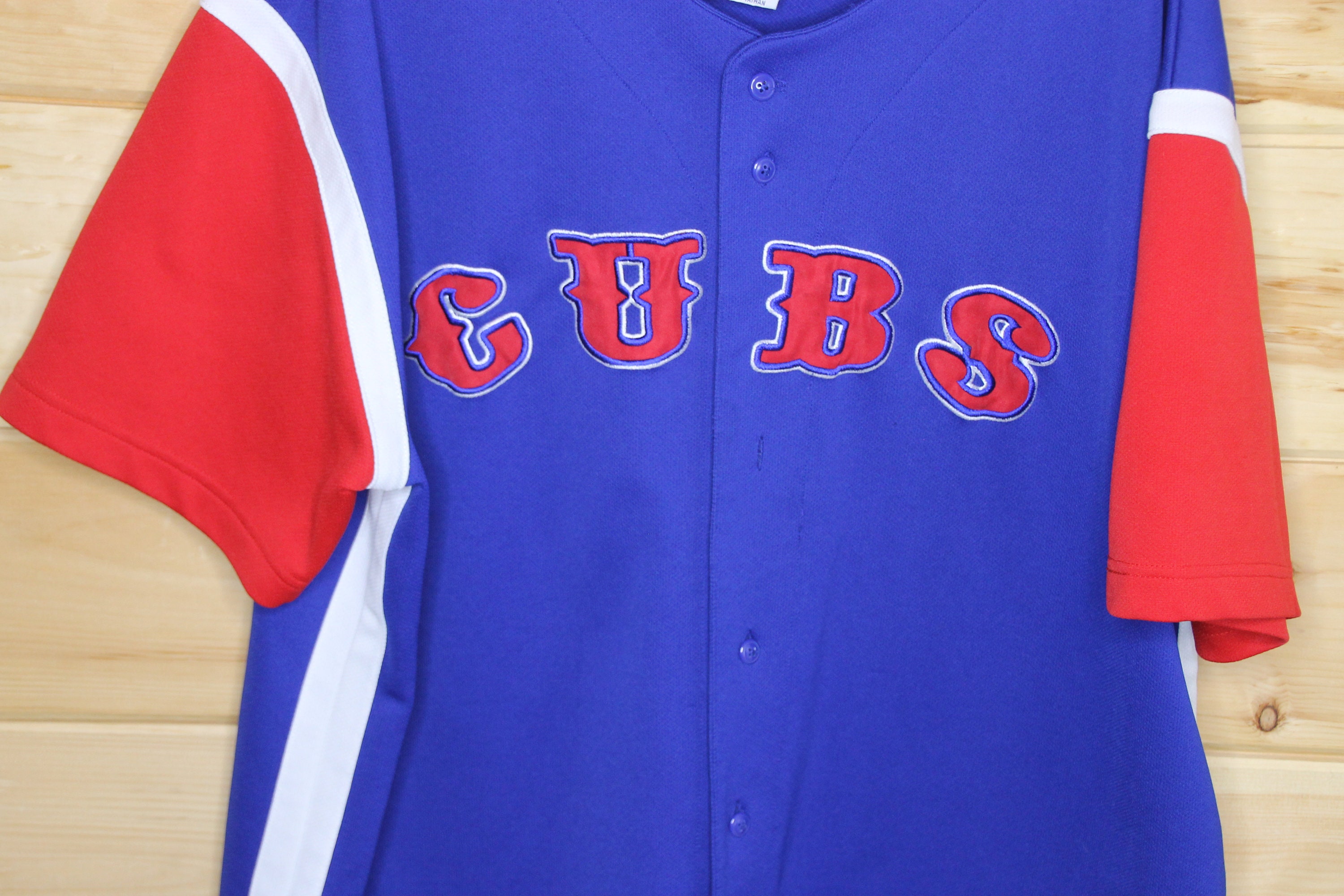 CHICAGO CUBS TRUE FAN SERIES GENUINE MERCHANDISE L LARGE JERSEY