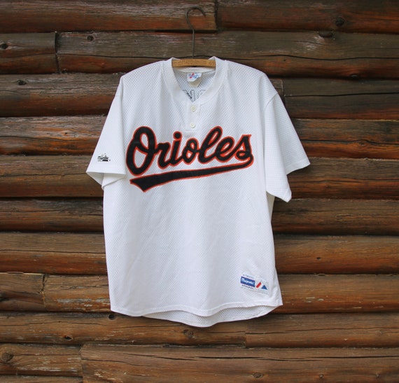 MLB Baltimore Orioles Adult Button - Down Jersey 