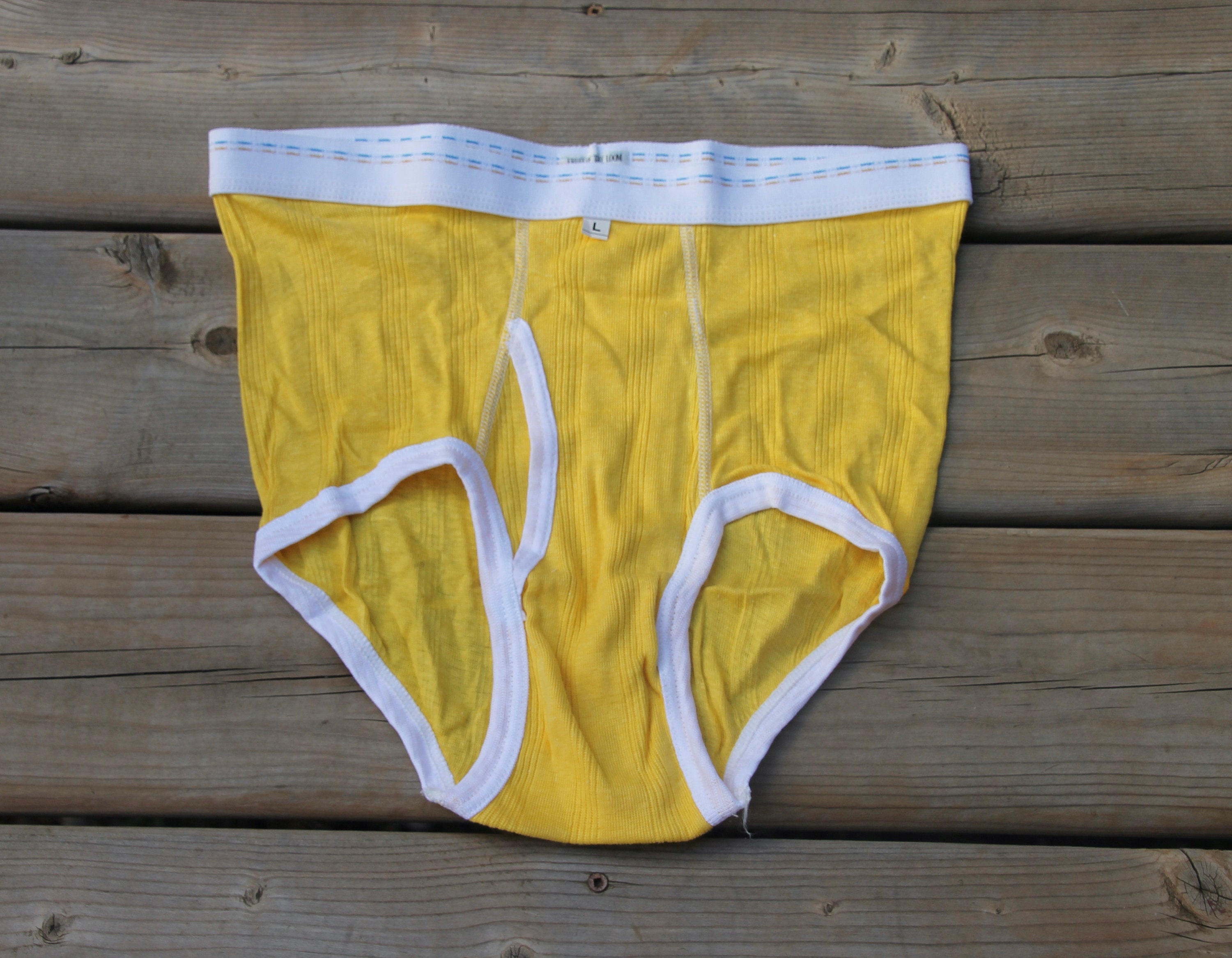 Vintage Stanfield's Underwear - Men's x-Large Size White Briefs