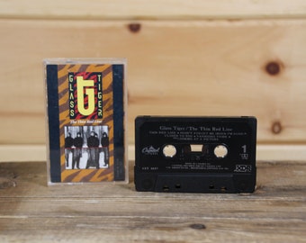 Glass Tiger The Thin Red Line - Vintage Cassette Tape Rock