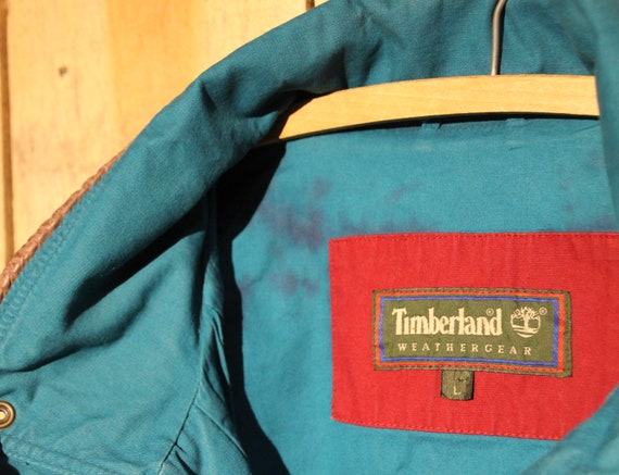 Vintage Timberland Zip Up Adult Coat Size Large J… - image 5