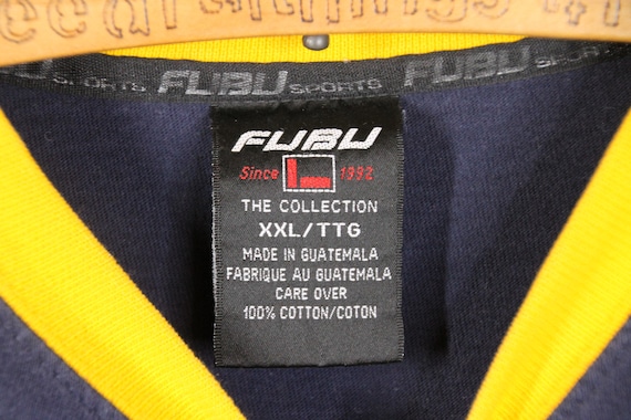 Vintage FUBU The Collection Team Series #05 Yello… - image 9