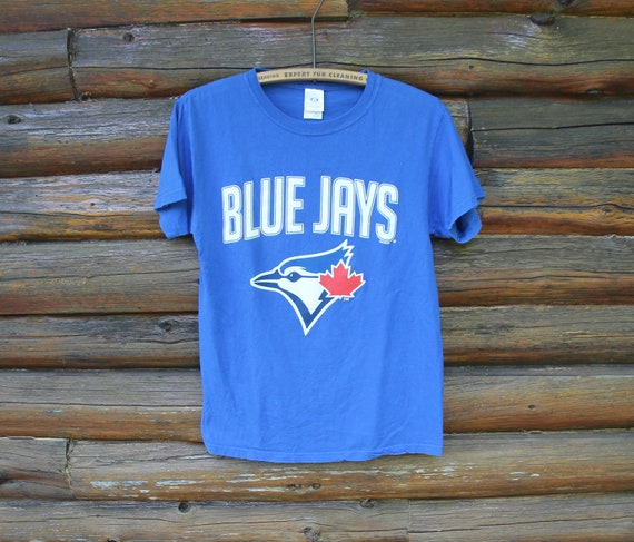 Vintage Toronto Blue Jays Bulletin MLB Baseball Blue T-shirt 