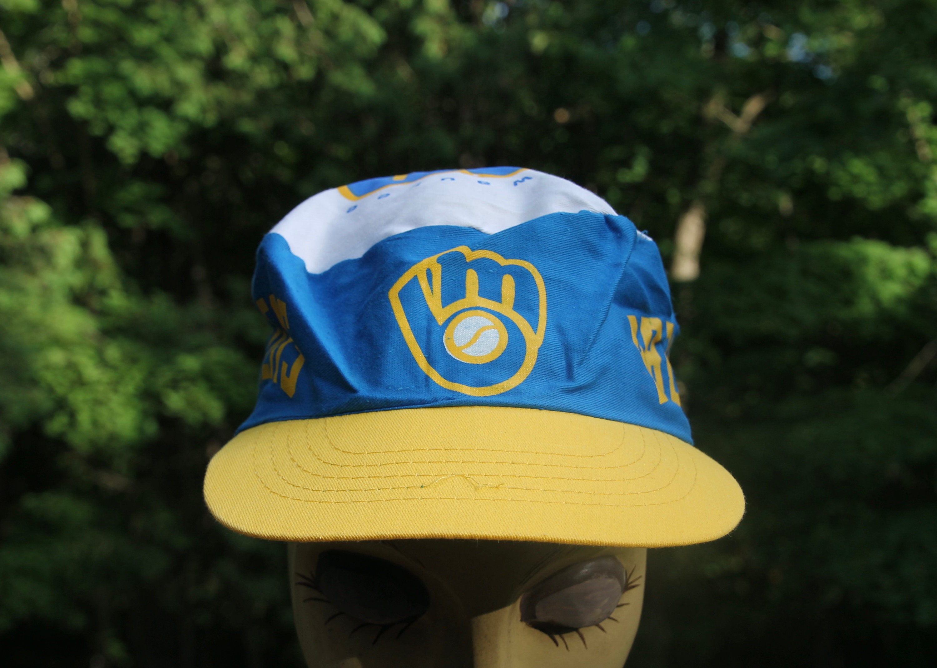 vintage milwaukee brewers hat