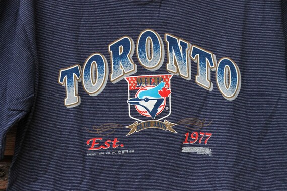 Vintage 1992 Toronto Blue Jays Trench Canada MLB … - image 7