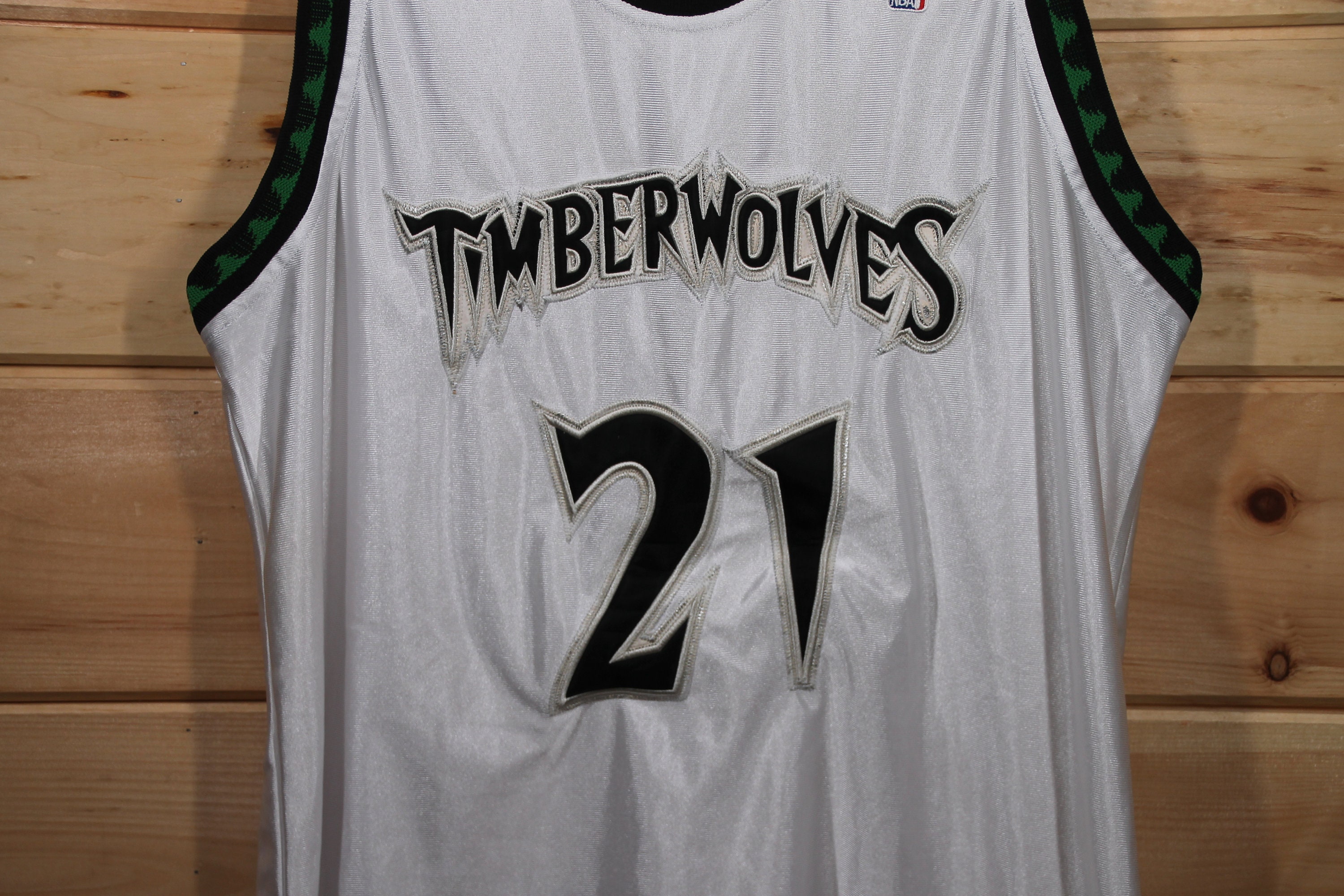 Vintage Kevin Garnett Minnesota TImberwolves Champion NBA Jersey