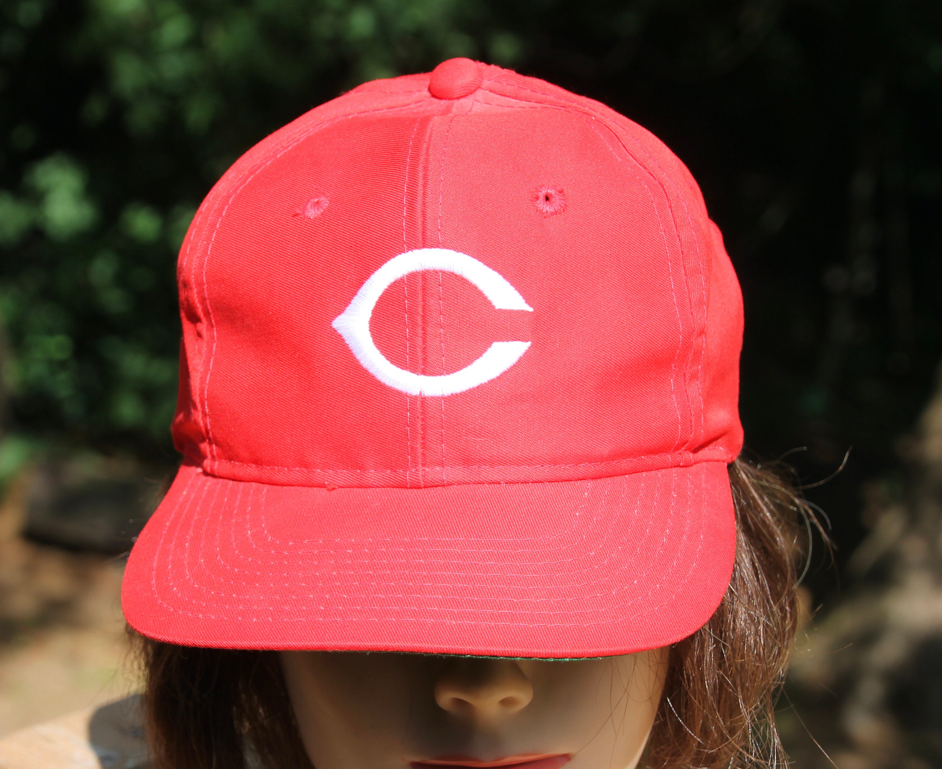 Vintage Cincinnati Reds Drew Pearson Sof'bill Snapback 