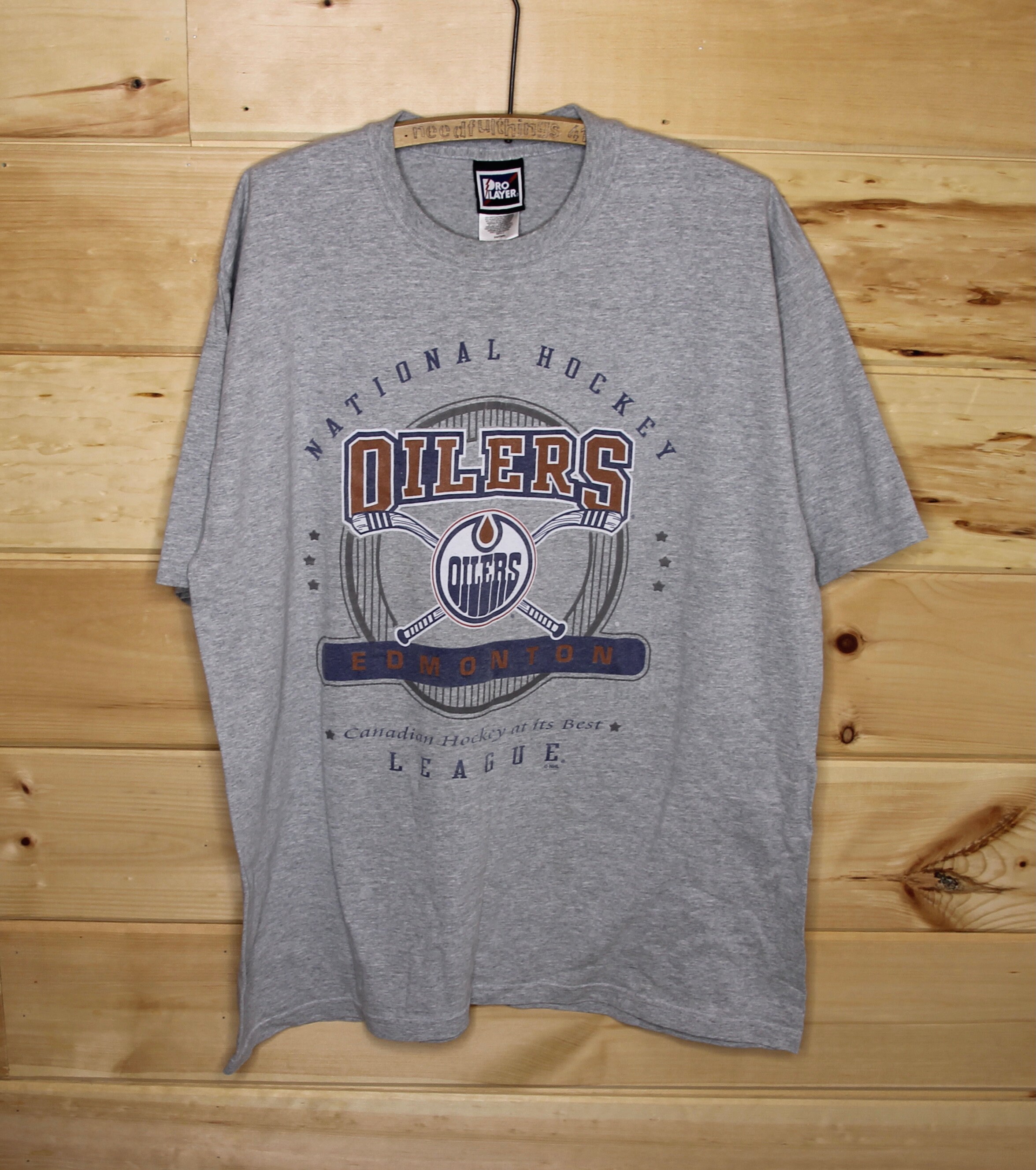 Edmonton Oilers Sweatshirt Vintage College Fan Hockey - Anynee
