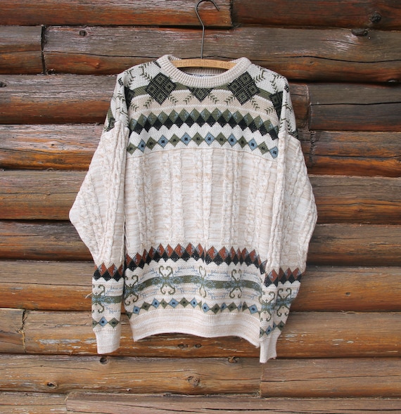 Vintage Cape Cod Sportswear Heavy Cable Knit Pull… - image 1