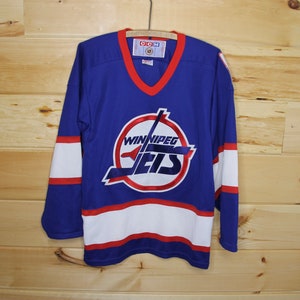 Teemu Selanne Winnipeg Jets Vintage Jersey - Size 52