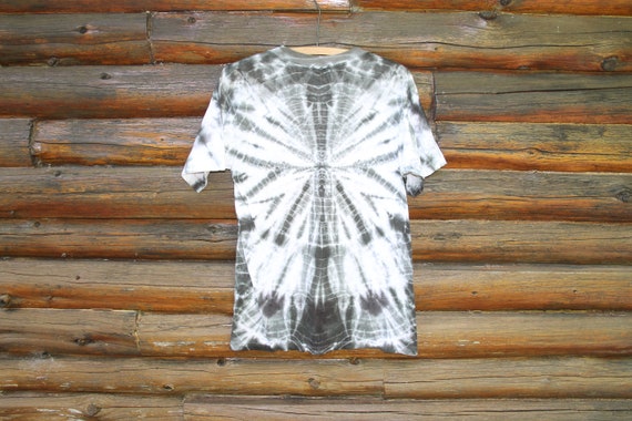 Vintage ZZ Top 1990 Recycler Black White Tie Dye … - image 9