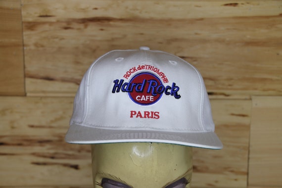 Vintage Hard Rock Cafe Paris Rock De Triomphe Whi… - image 1