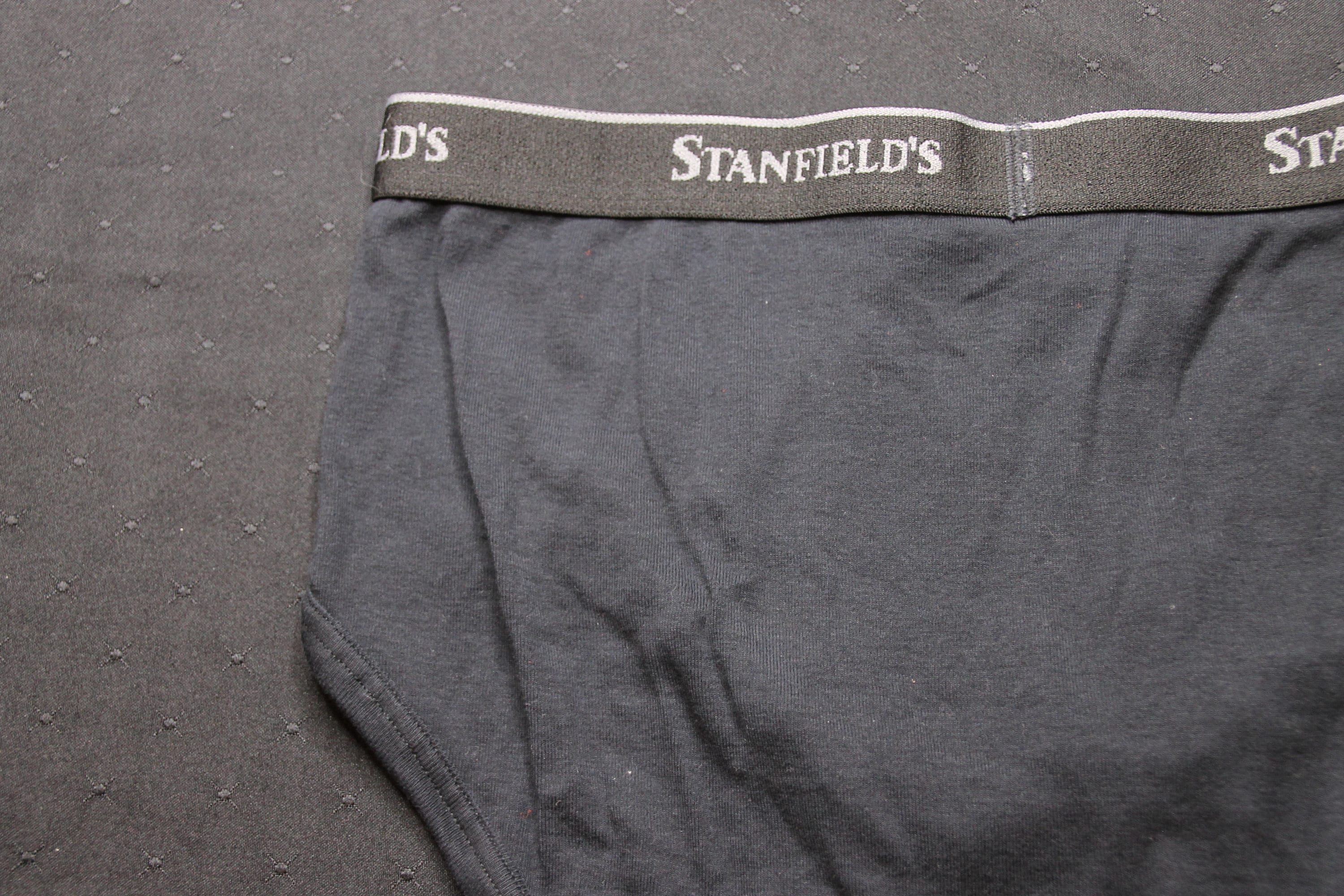 Vintage Stanfield's Briefs Underwear Classic Black Adult Size