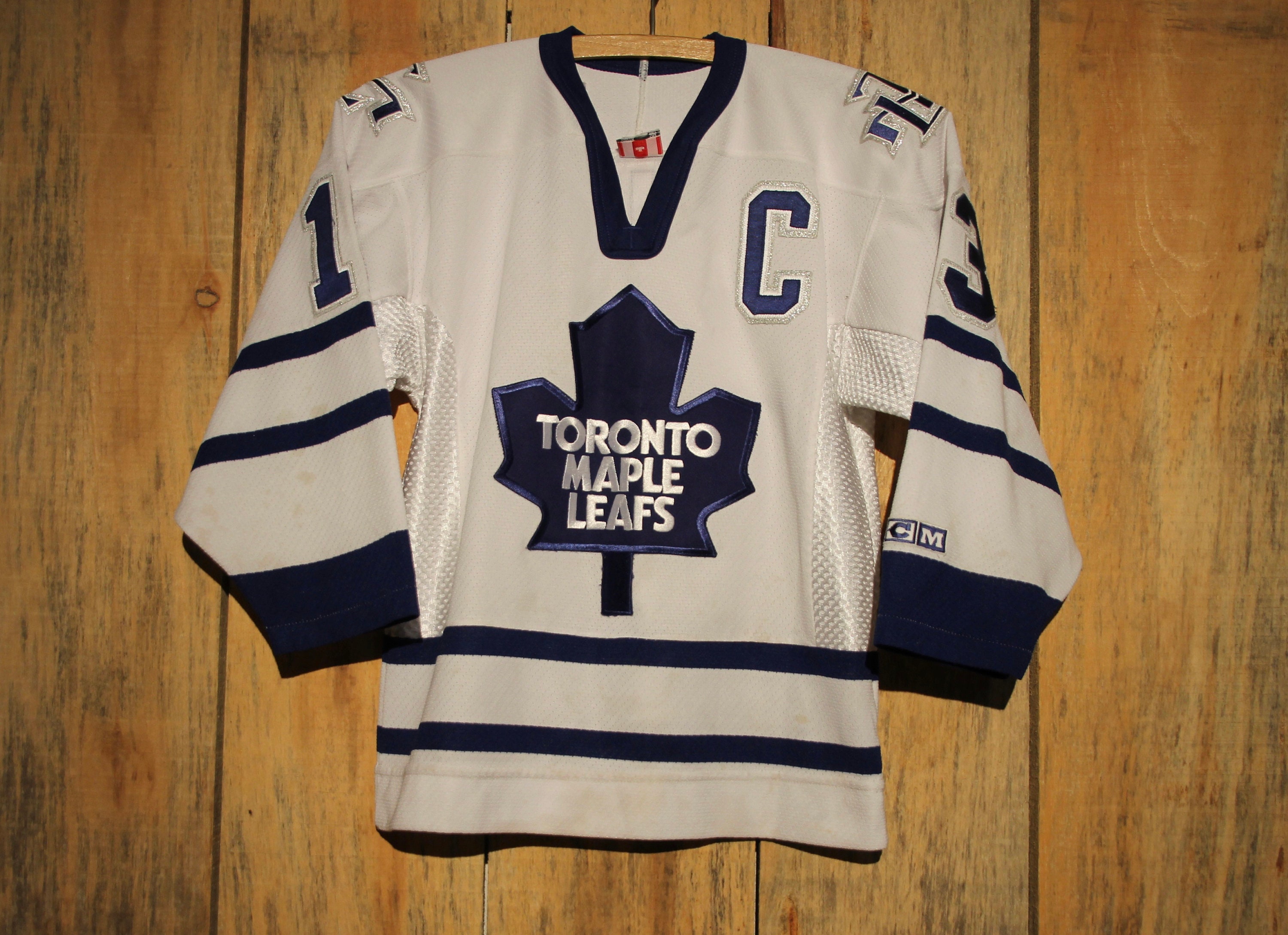 Toronto Maple Leafs Jersey Mens NHL Hockey Sz XXL Vintage White CCM