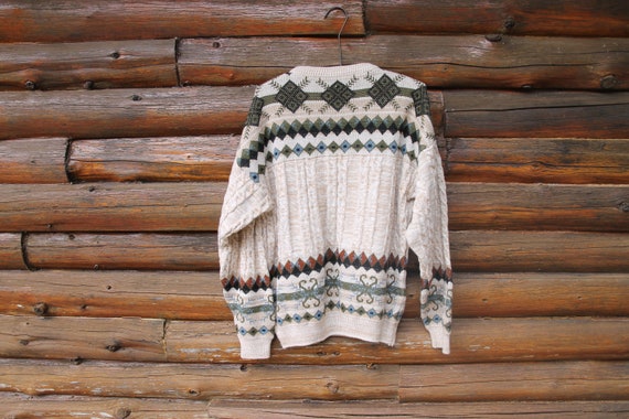 Vintage Cape Cod Sportswear Heavy Cable Knit Pull… - image 7