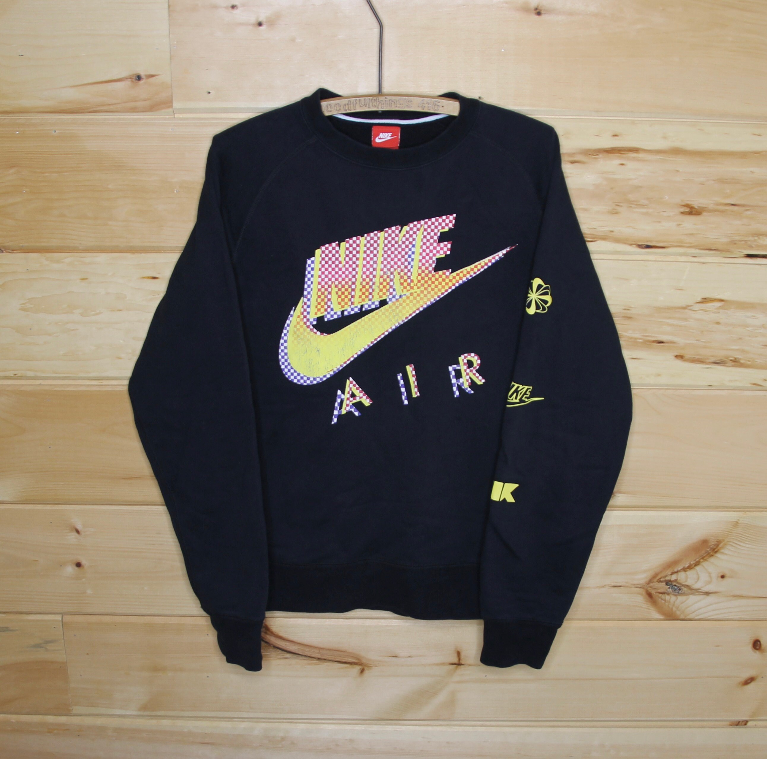 Red Nike Sweatshirt - Etsy