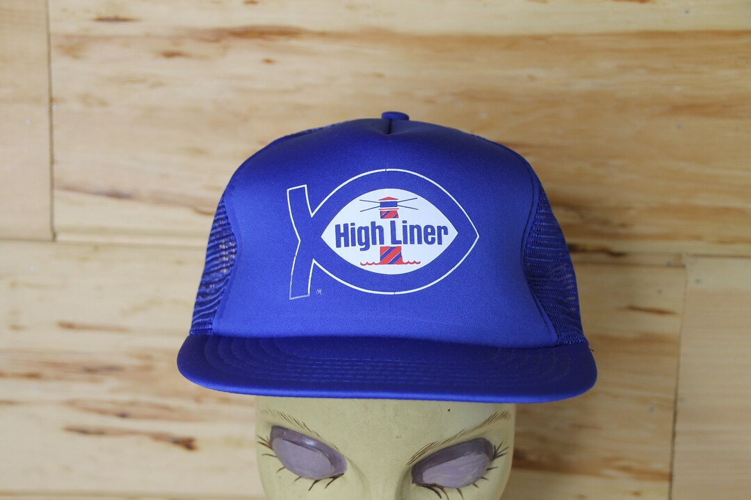 Vintage Captain High Liner Fish Sticks Adjustable Snapback Etsy
