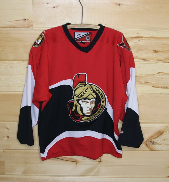 Vintage Ottawa Senators Pro Player Stitched NHL Hockey Jersey 