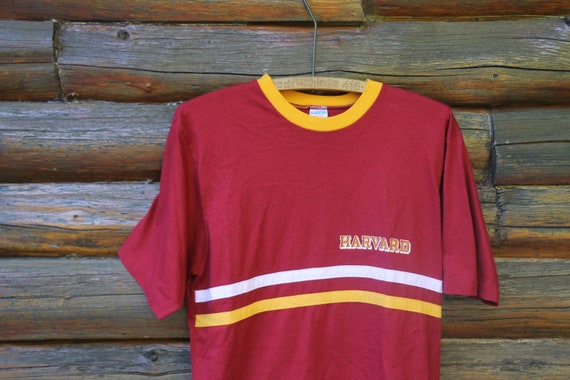 Vintage Harvard Champion Single Stitch Spell Out … - image 3