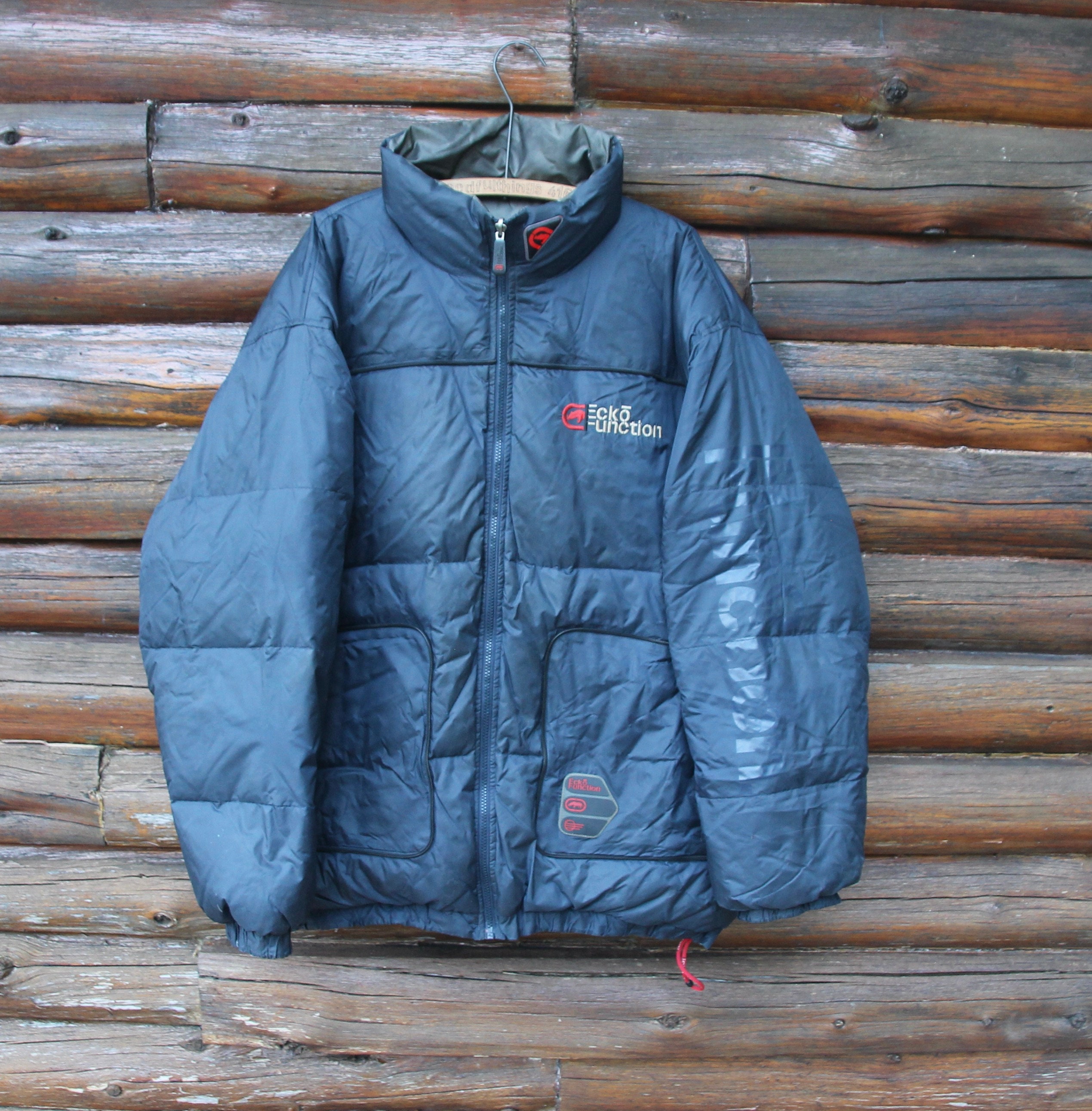 Vintage Ecko Function Unlimited Puff Puffer Full Zip Coat - Etsy