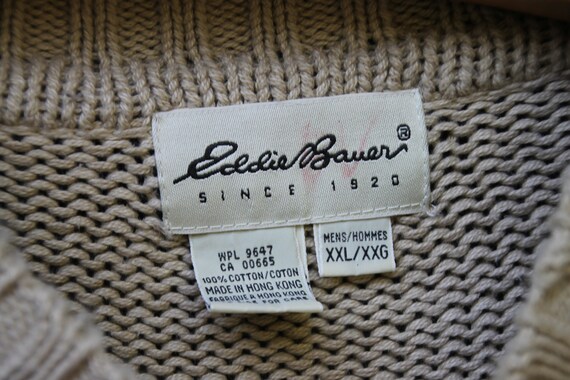 Vintage Eddie Bauer Striped Pullover Knit Multi C… - image 3