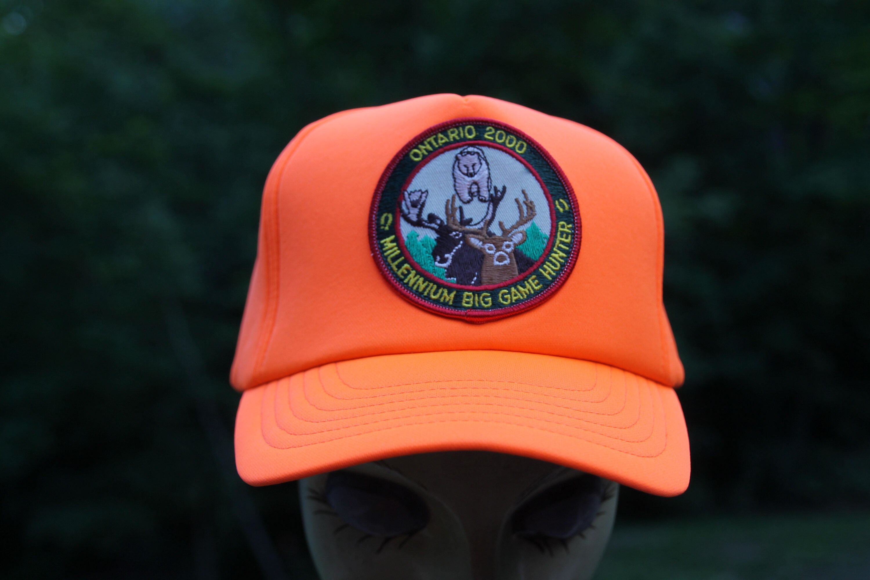 big bear orange toque
