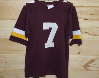 Vintage Joe Theismann Washington Football Jersey #7 Ravens Knit Adult Size Large