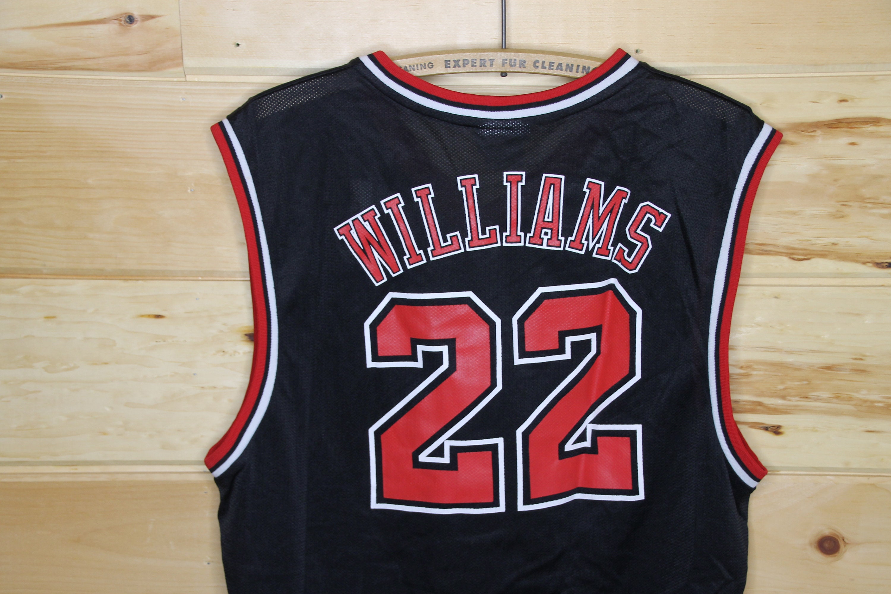 Vintage Chicago Bulls Jay Williams Reebok Basketball Jersey - Hong Kong