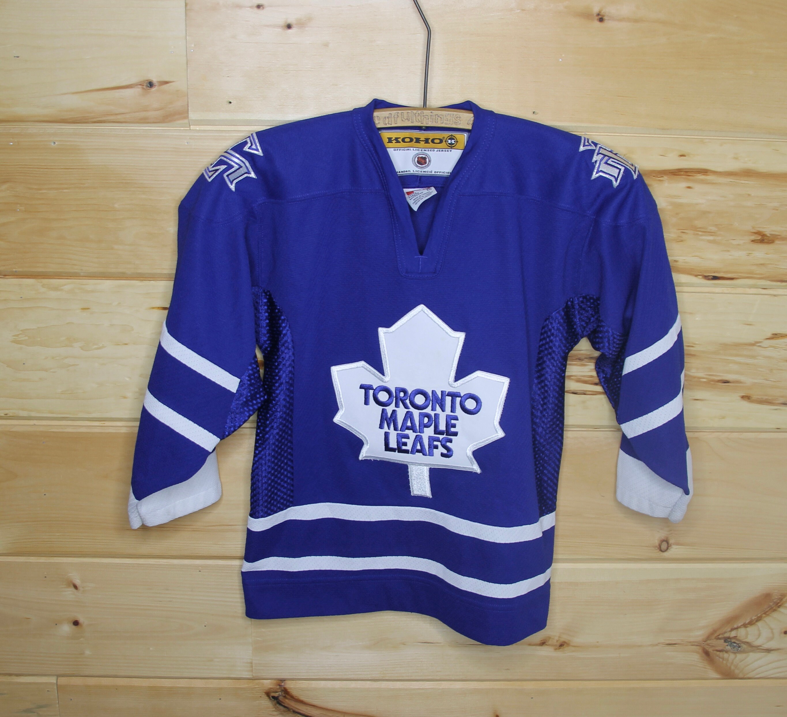 KOHO Replica Toronto Maple Leafs NOLAN Road Jersey LARGE