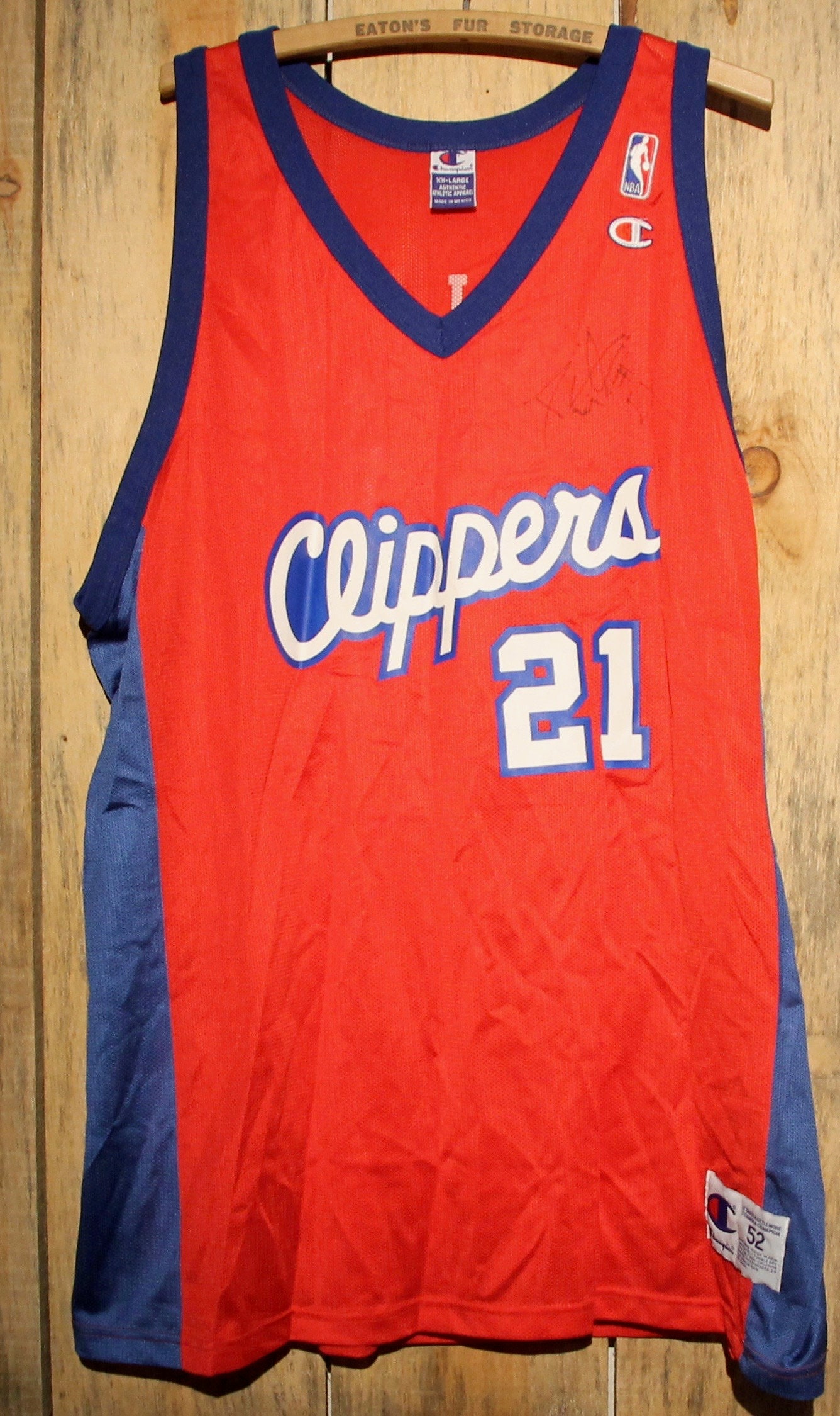 1995-1996 Size 40LA Clippers Champion Shortsla Clippers 
