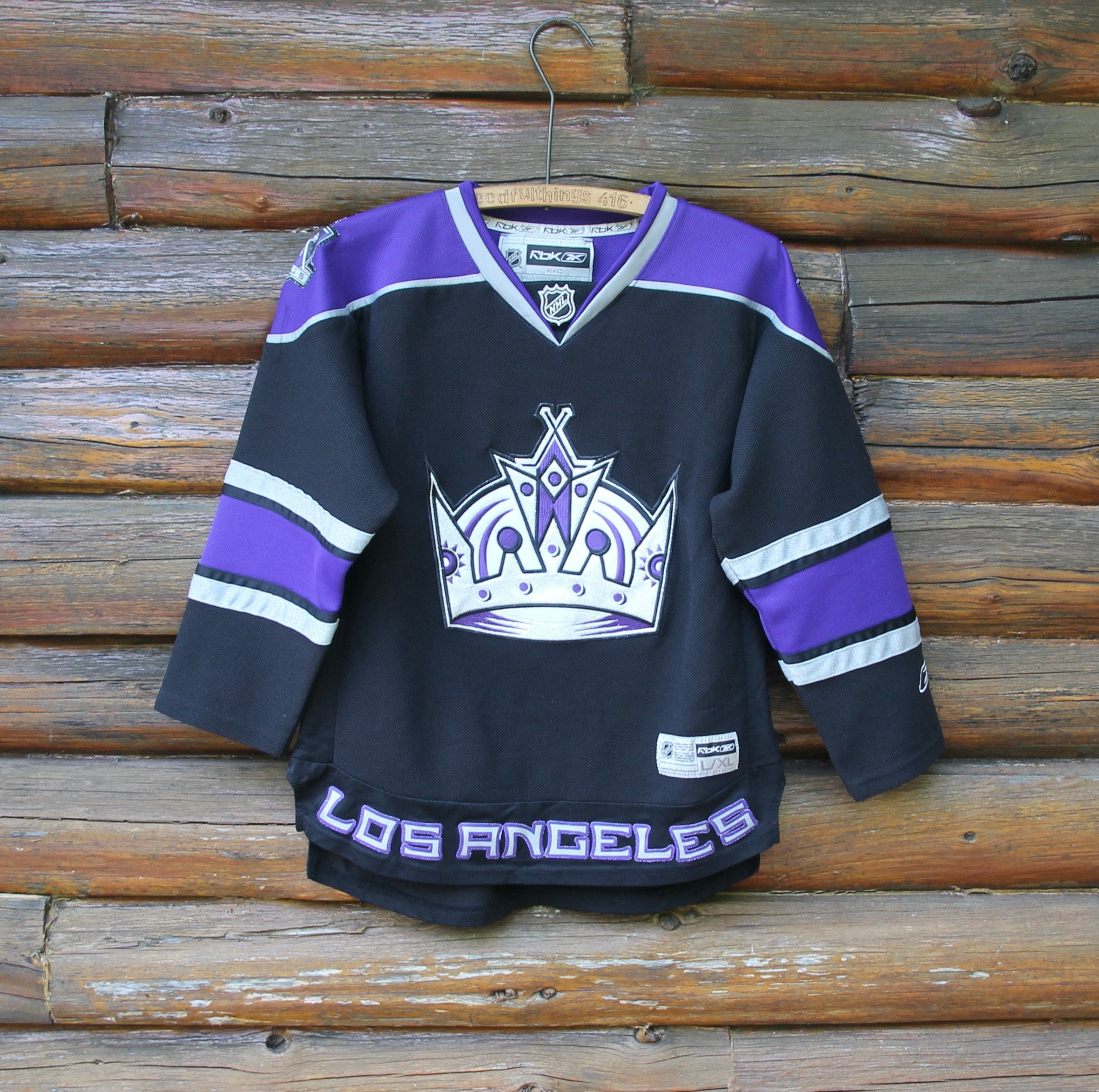 Brian Kilrea 1967 Los Angeles Kings Vintage Throwback NHL Hockey Jersey