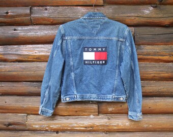 tommy jean denim jacket