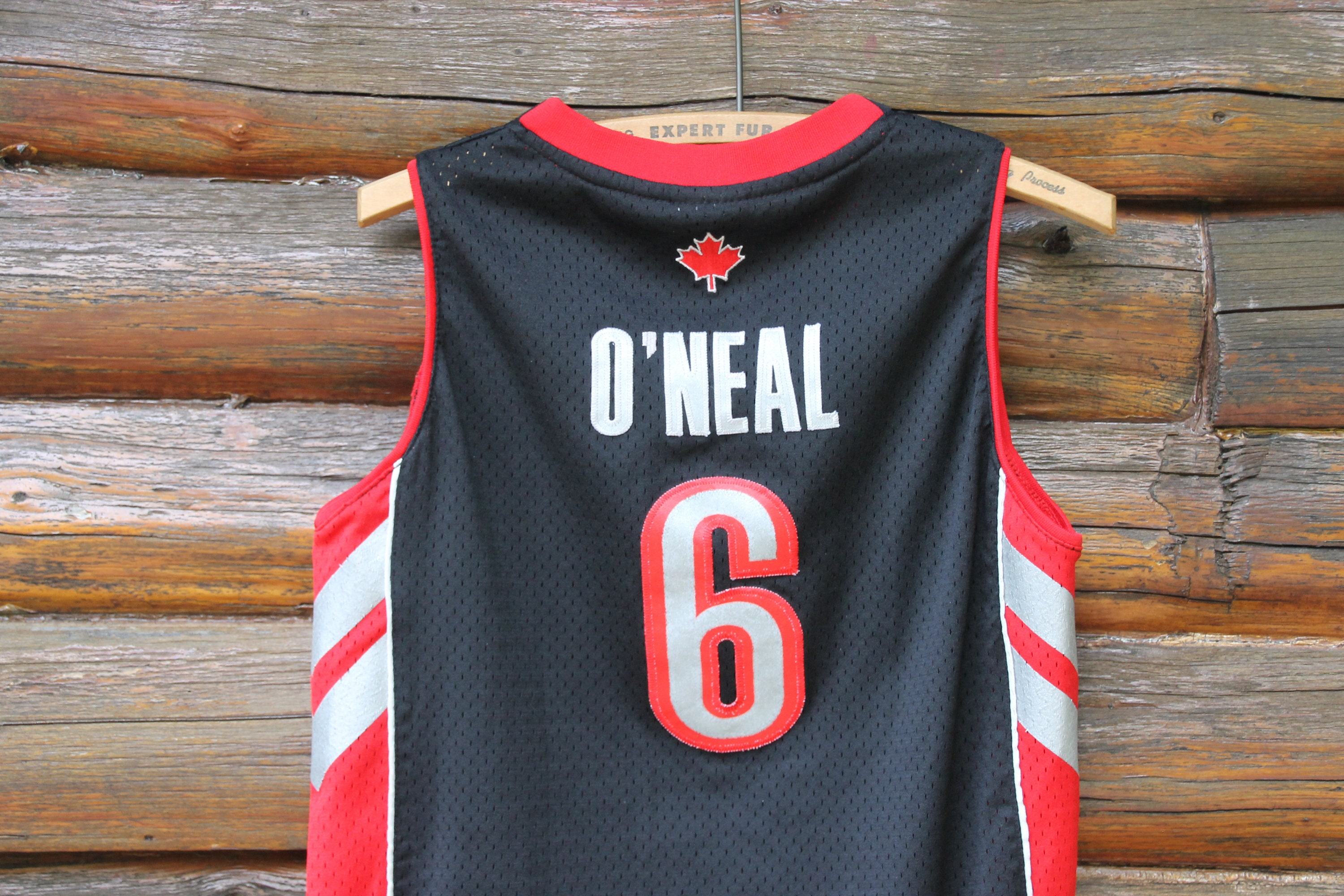 Vintage Toronto Raptors Jermaine O neal Adidas Sewn Youth Kids