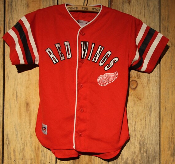 detroit red wings baseball jersey