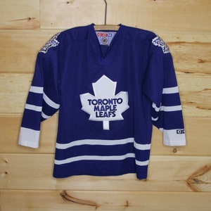 Vintage CCM Toronto Maple Leafs Curtis Joseph #31 Goalie Jersey Large White