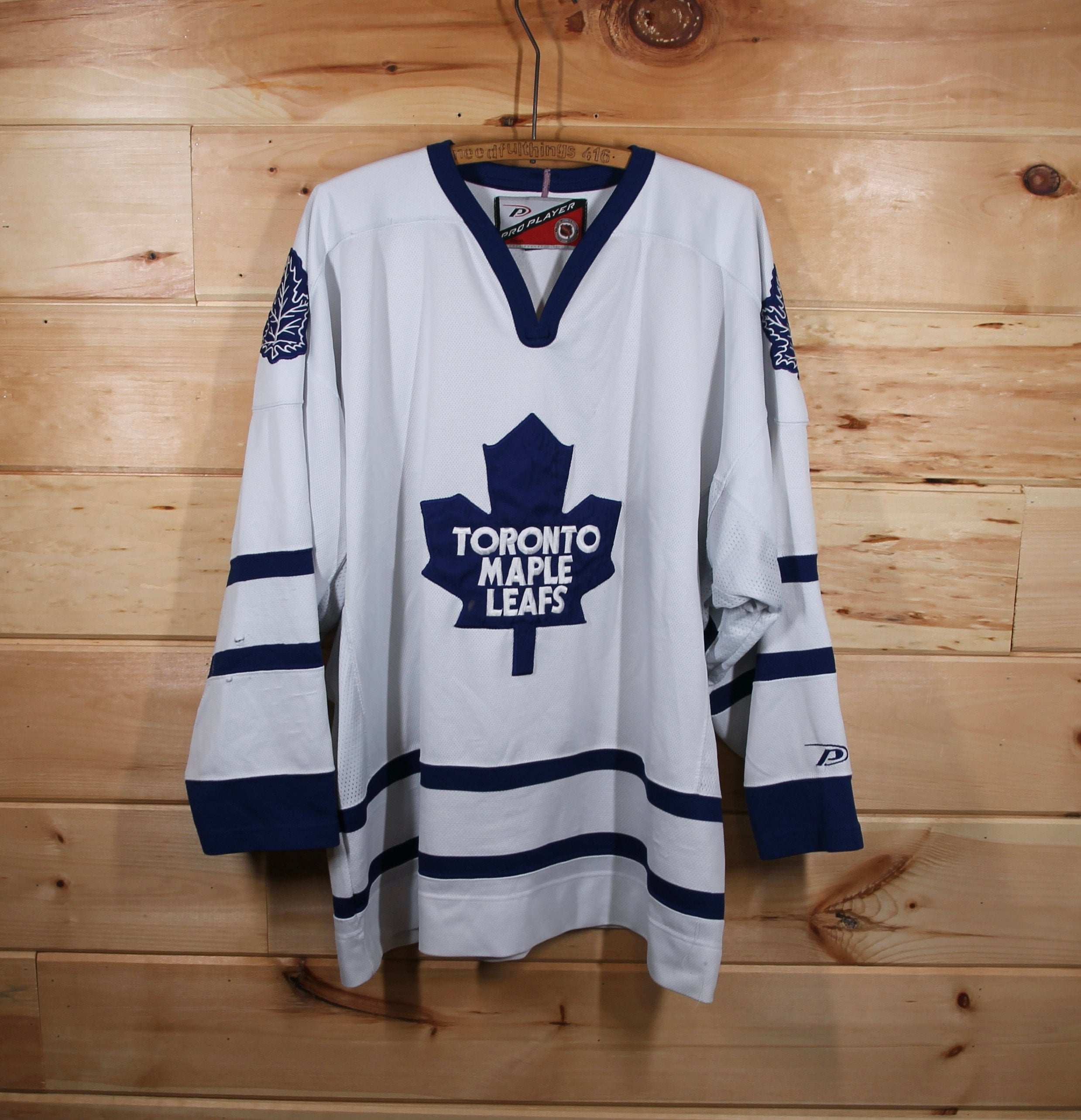 Toronto Maple Leafs, Vintage NHL Jersey by Pro Player, Mens Large