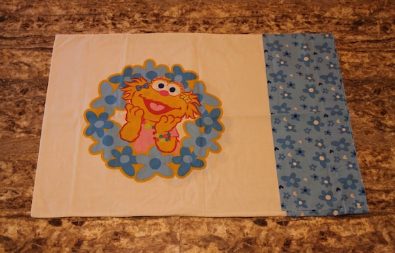 personalized sesame street pillowcase