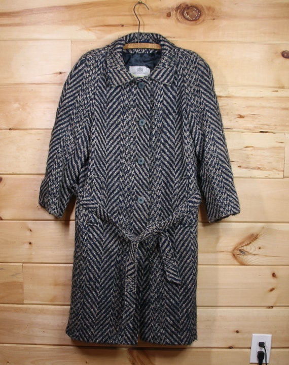 Vintage Women's Aquascutum Parka Trench Pure Wool… - image 3