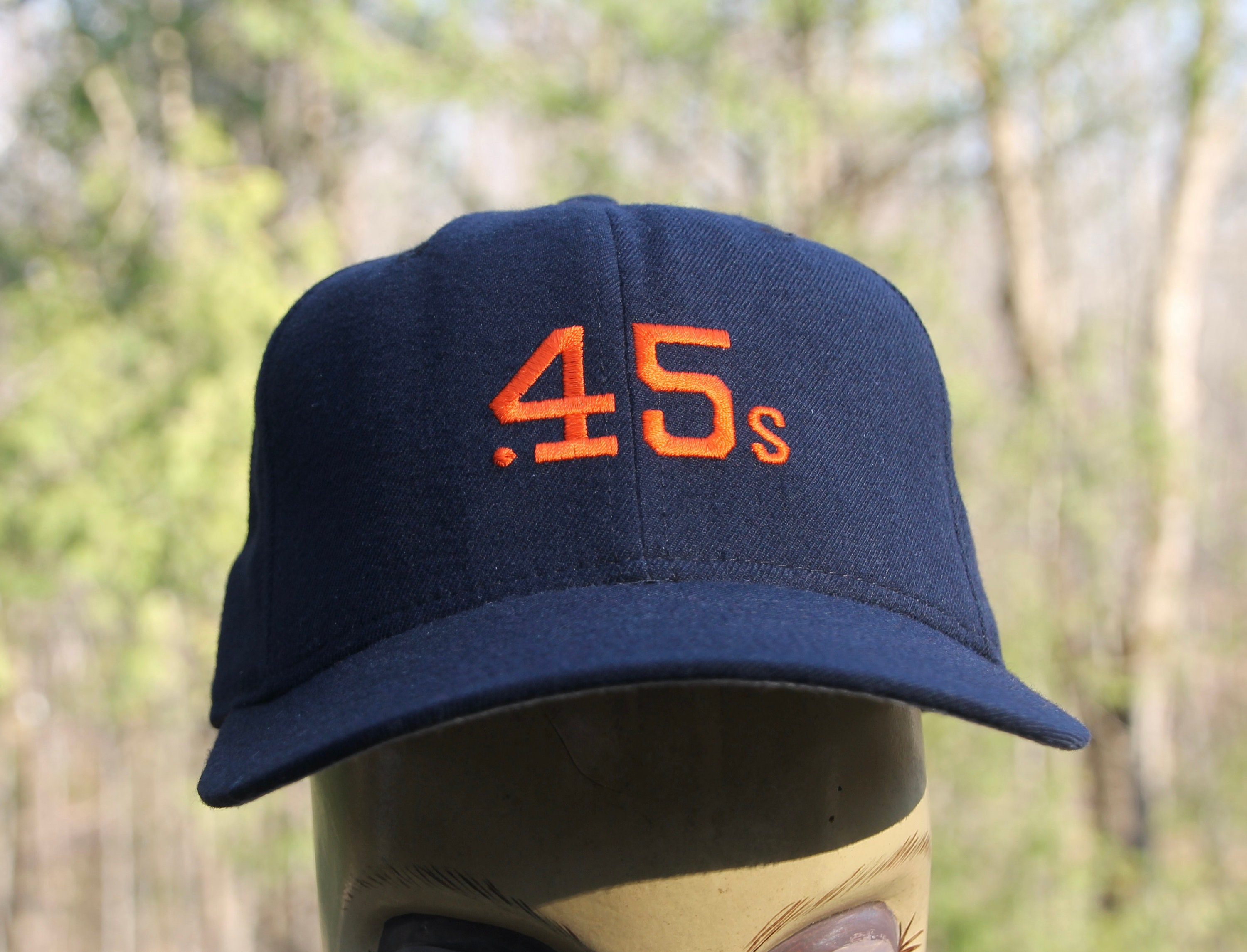 Vintage Houston Colt .45s Major League Baseball Astros New Era Wool Fitted  Hat Cap Size 7 1/8