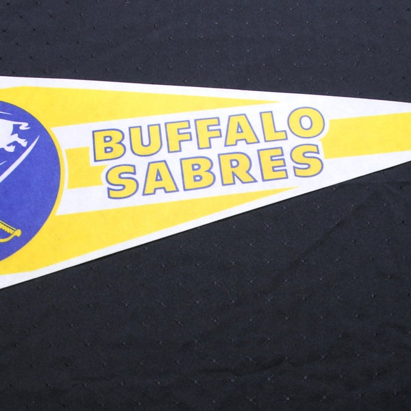 Vintage Buffalo Sabres NHL Hockey Wimpel Banner Vlag 30"