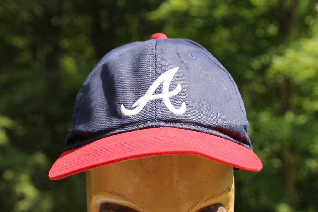 braves fitted hat